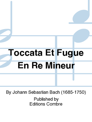 Book cover for Toccata et Fugue en Re mineur