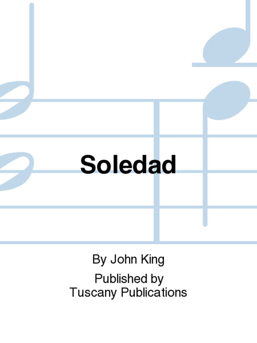 Soledad by John King Chamber Music - Sheet Music