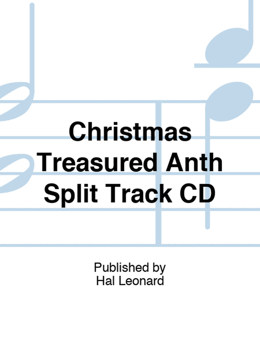 Christmas Treasured Anth Split Track CD