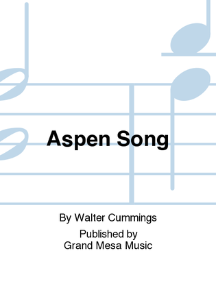 Book cover for Aspen Song