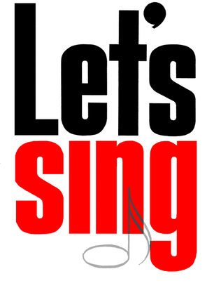 Book cover for Let's Sing, Large (6X8)