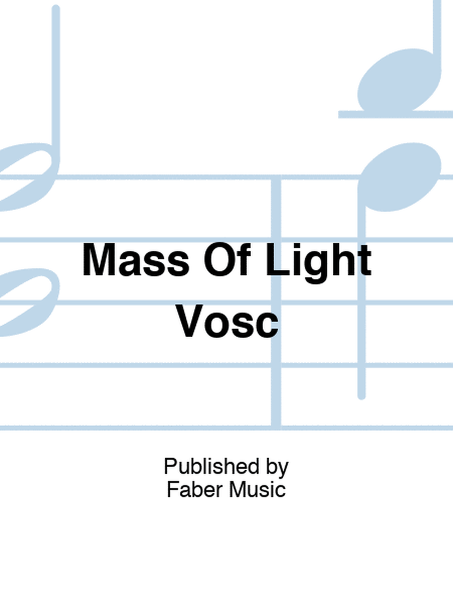 Mass Of Light Vosc