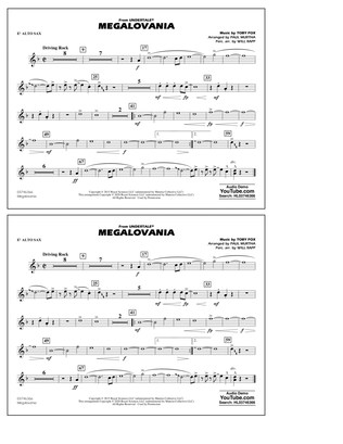 Book cover for Megalovania (from Undertale) (arr. Paul Murtha) - Eb Alto Sax