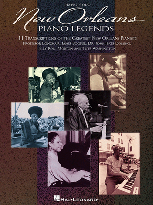 Book cover for New Orleans Piano Legends