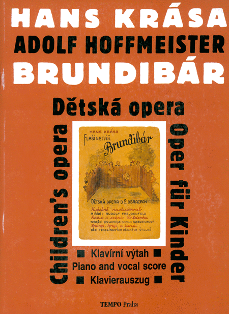 Brundibar (1938/43) Opera for Children [Cz/G/E] Voice Score