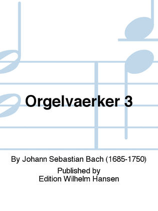 Book cover for Orgelværker 3