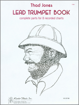 Book cover for Thad Jones Lead Trumpet Book