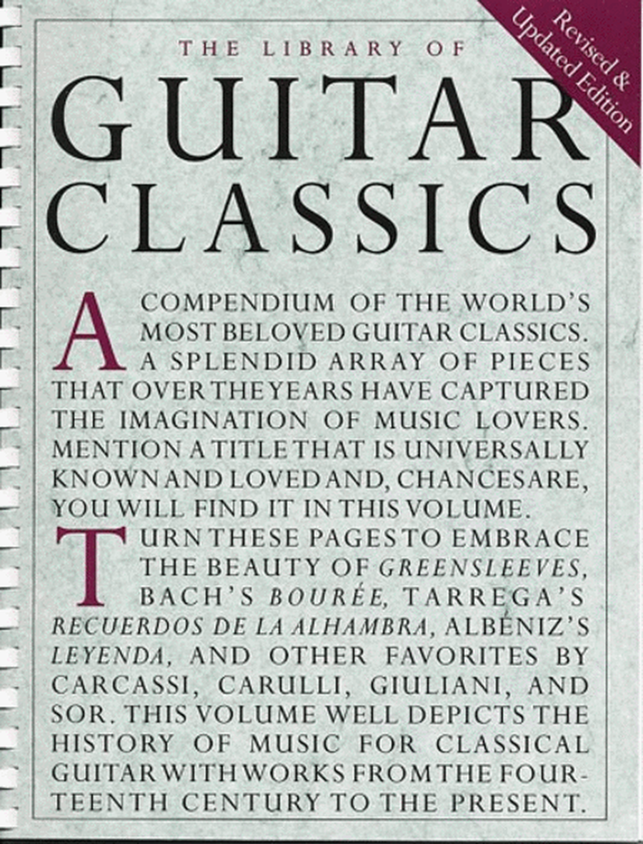 The Library Of Guitar Classics