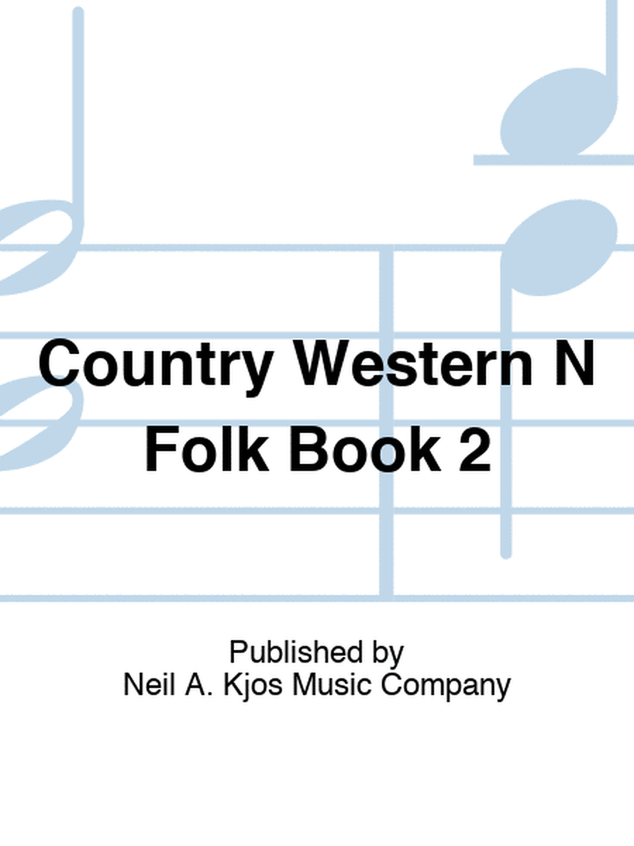 Country Western N Folk Book 2