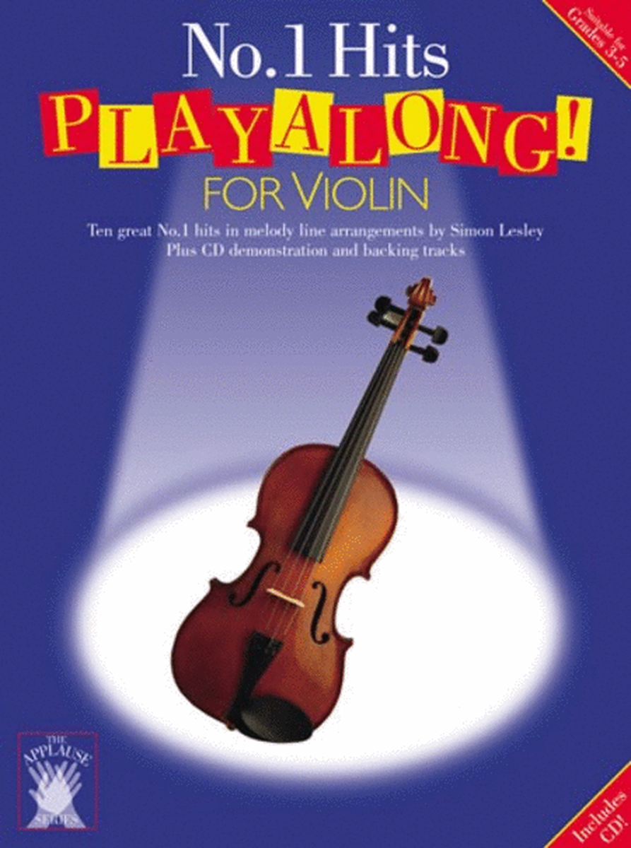 No.1 Hits Playalong For Violin