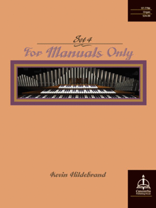 Book cover for For Manuals Only, Set 4
