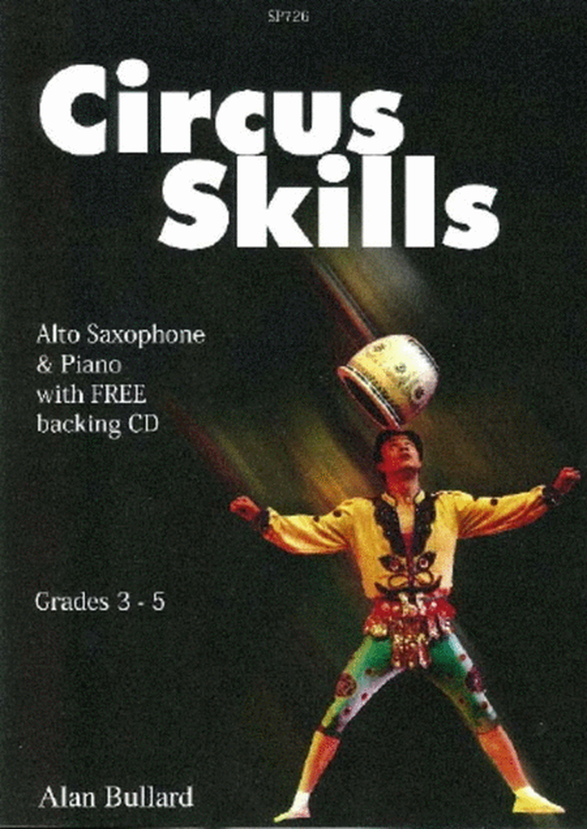 Circus Skills For Alto Saxophone Asx Pno Book/CD
