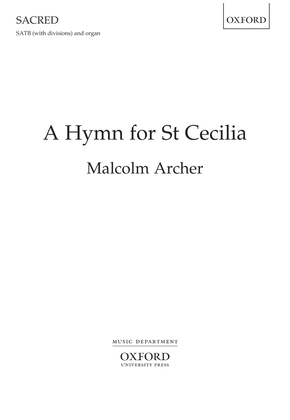 Book cover for A Hymn for St Cecilia