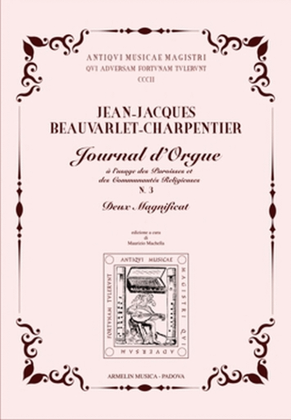 Book cover for Journal d'Orgue