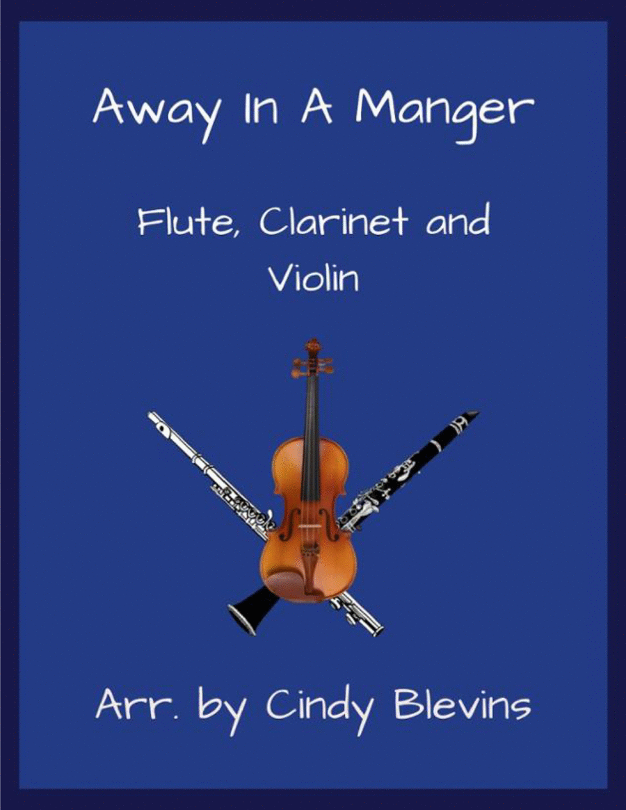 Away In A Manger, Flute, Clarinet and Violin image number null