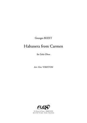 Book cover for Habanera from Carmen