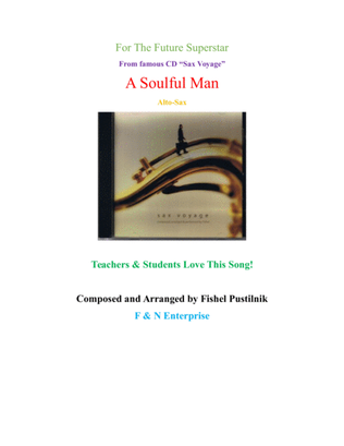 Book cover for Background for "A Soulful Man"-for Alto Sax from CD "Sax Voyage"