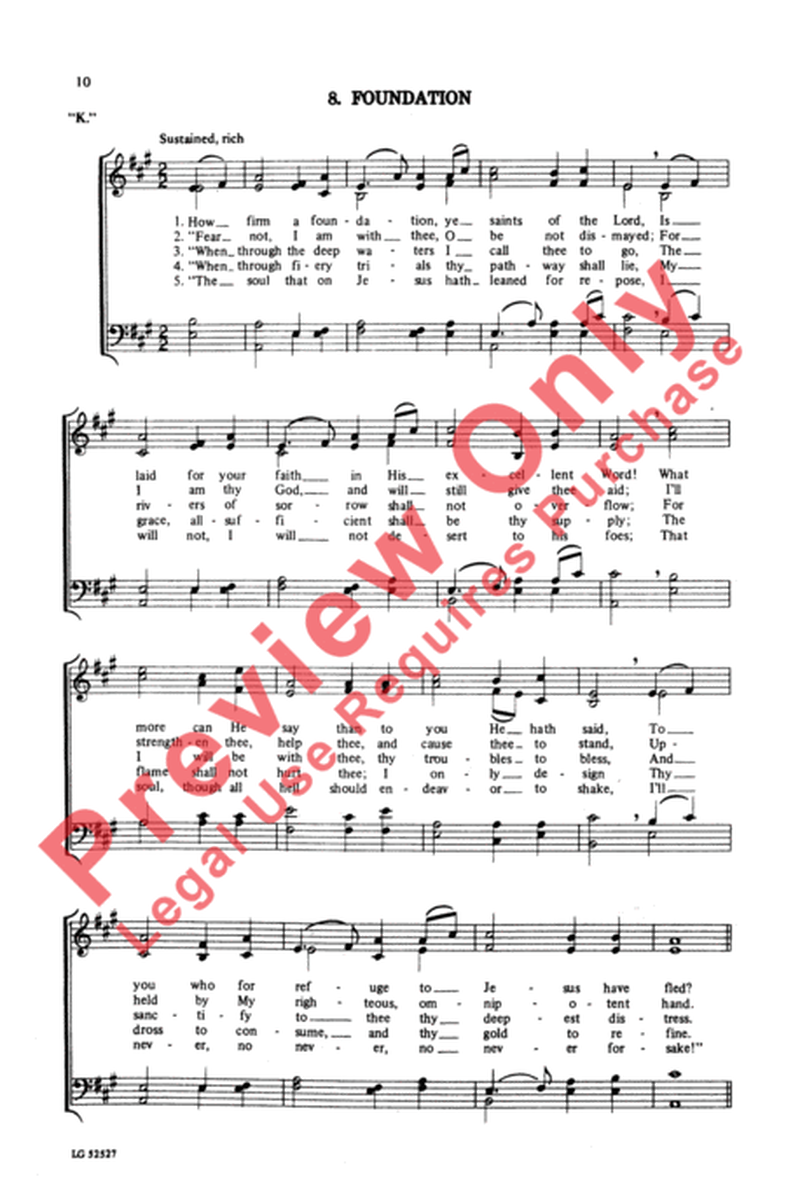 Eight American Mountain Hymns