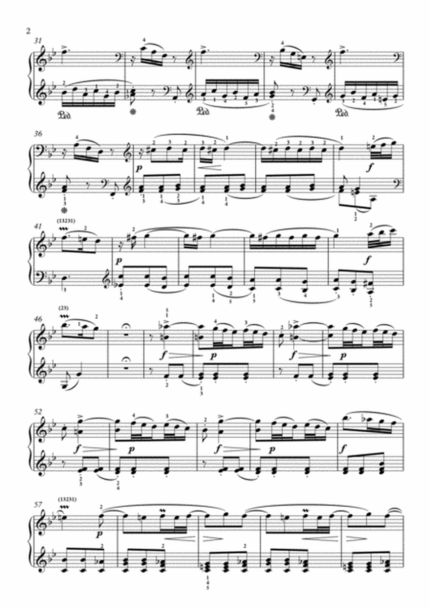 Scarlatti-Sonata in B-Major L.S38 K.57(piano) image number null
