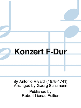 Konzert F-Dur