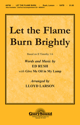 Book cover for Let the Flame Burn Brightly
