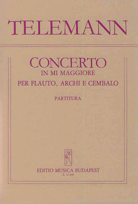 Book cover for Concerto In Mi Maggiore