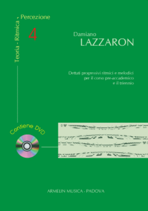 Book cover for Teoria - Ritmica - Percezione Vol. 4