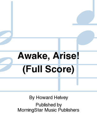 Book cover for Awake, Arise! (Full Score)