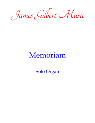 Book cover for Memoriam