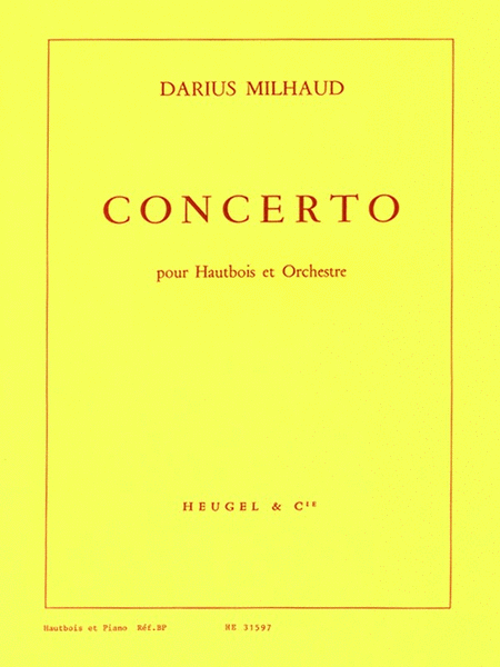 Concerto for Oboe