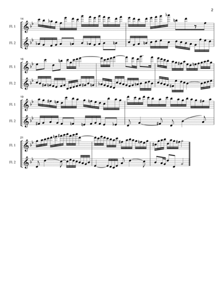 Invention 11 by J.S. Bach - flute duet image number null