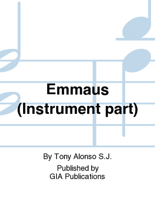 Book cover for Emmaus - Instrument edition