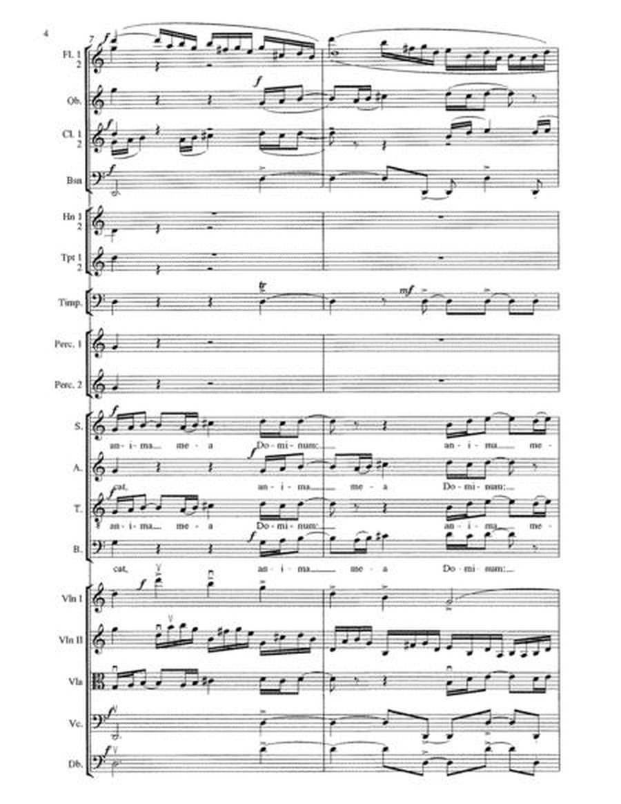 Magnificat - Chamber Orchestra Score and Parts