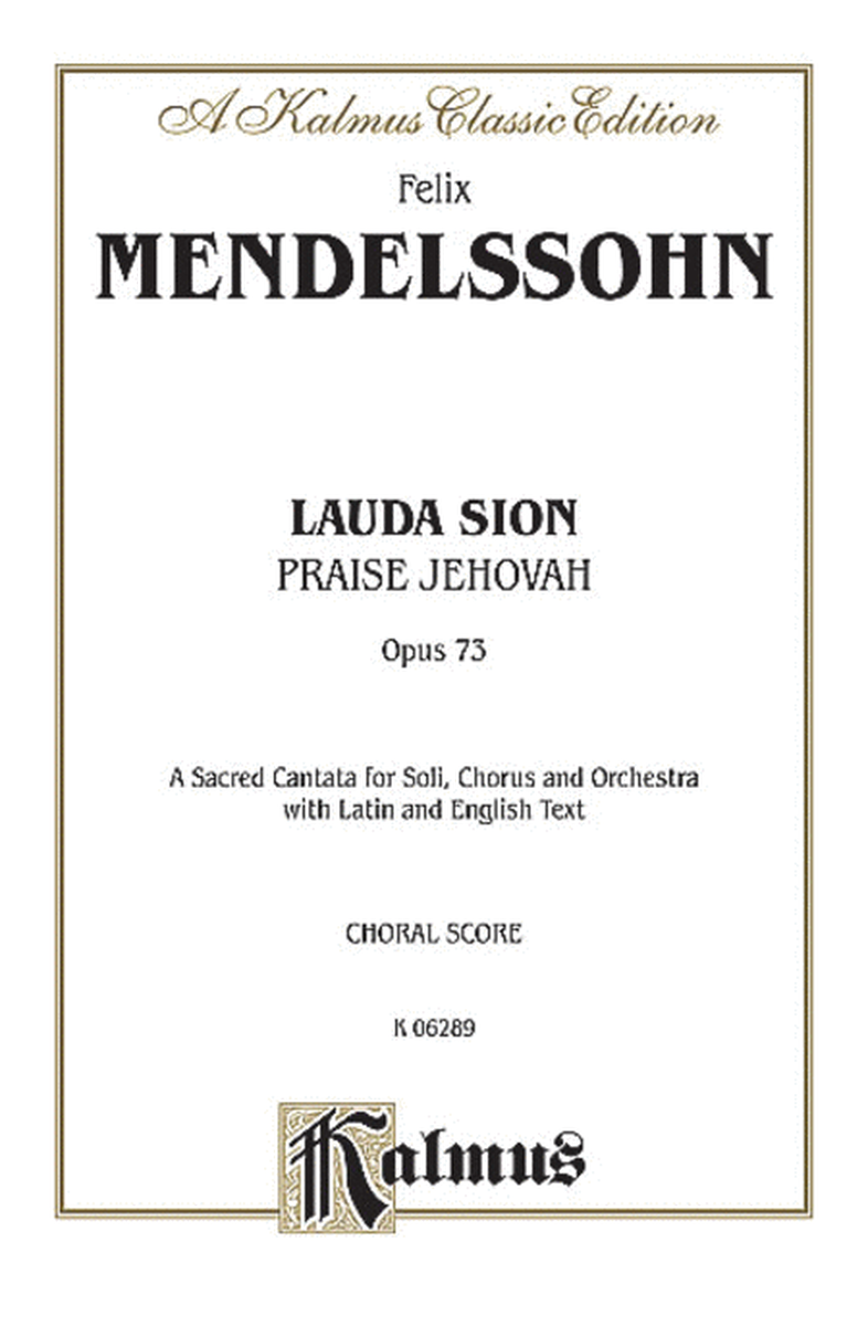 Lauda Sion, Op. 73