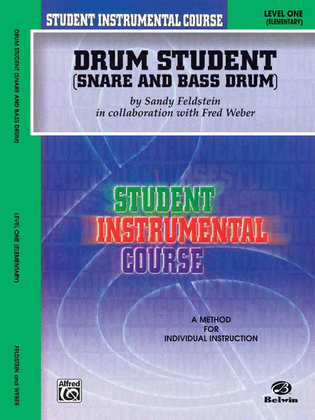Book cover for Student Instrumental Course Drum Student