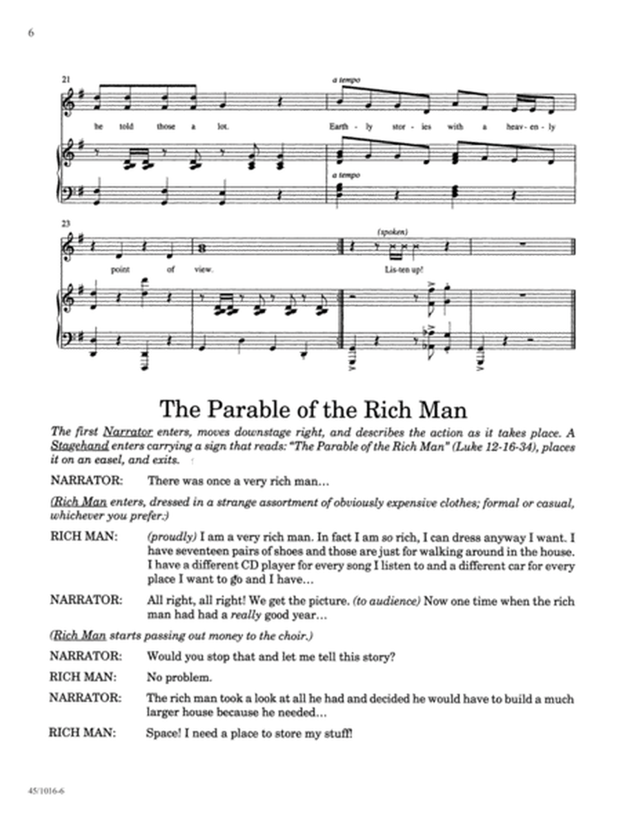 The Rich Man, the Builder, and the Feast - Director's Ed