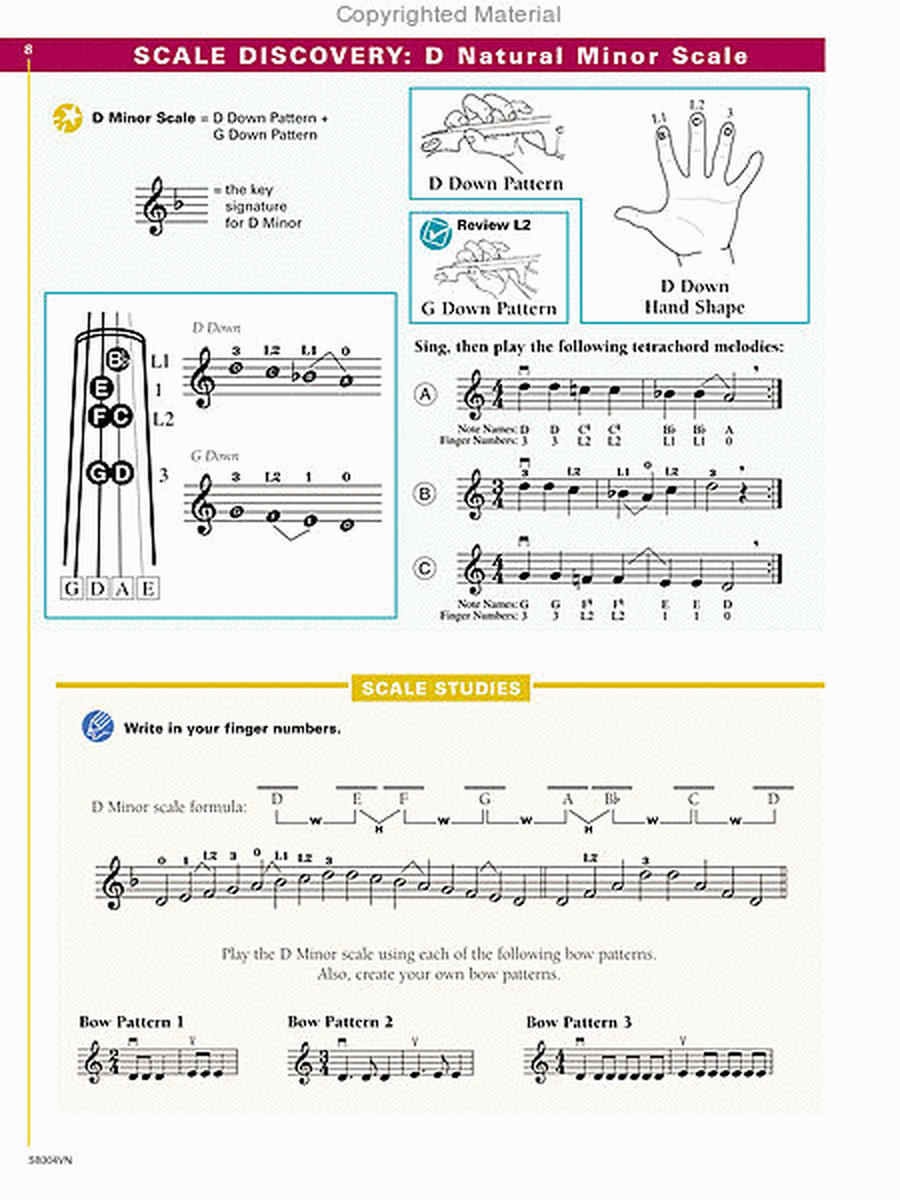 New Directions For Strings, Violin Book 2