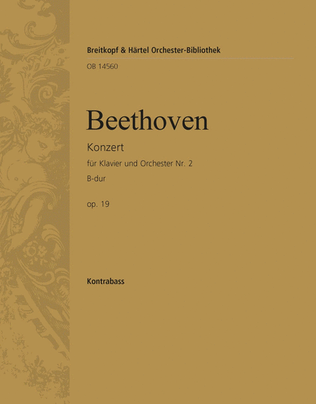 Piano Concerto No. 2 in Bb major Op.19