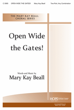 Book cover for Open Wide the Gates