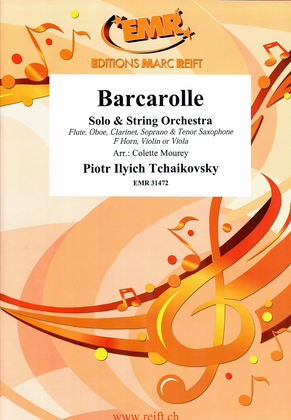 Book cover for Barcarolle