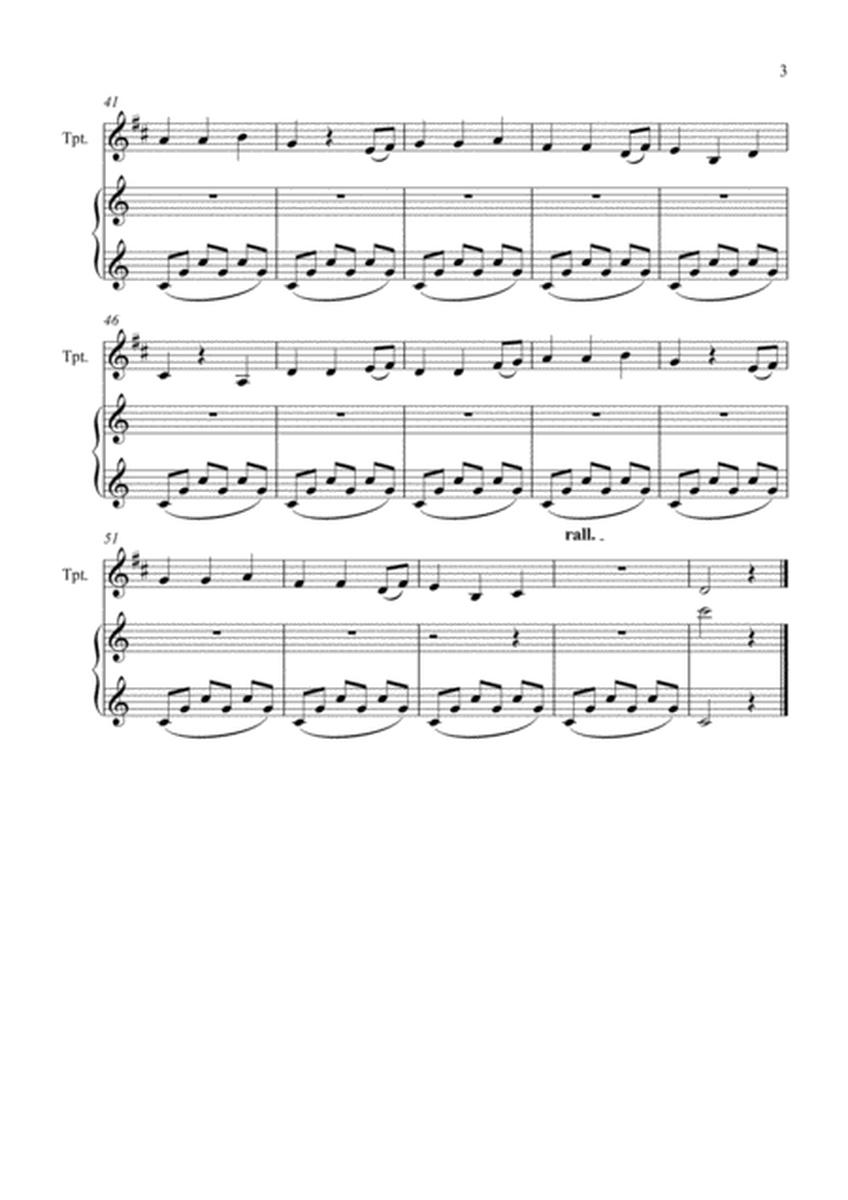 Away in a Manger (Lullaby) for Trumpet and Piano image number null