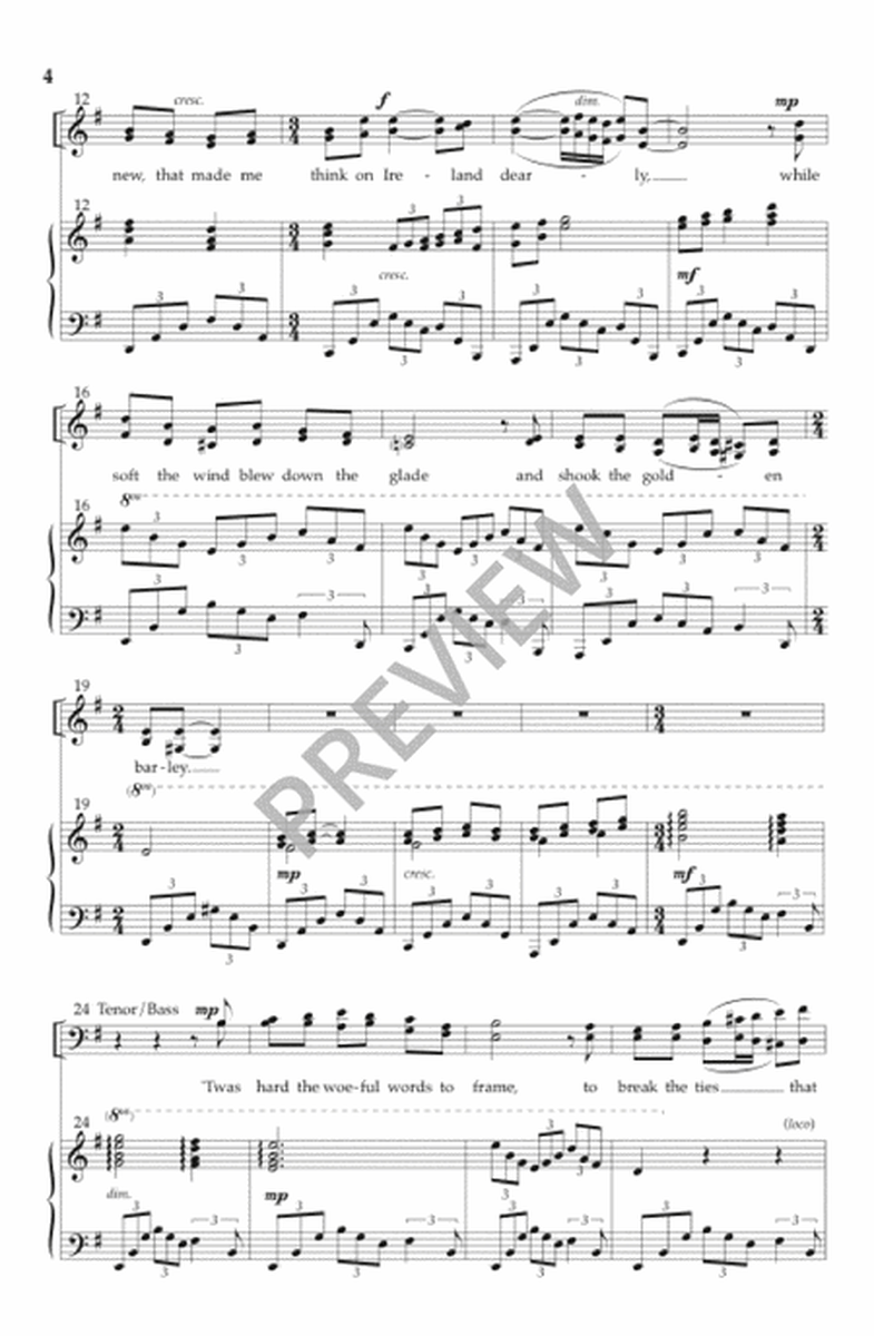 The Wind that Shakes the Barley (SATB) image number null