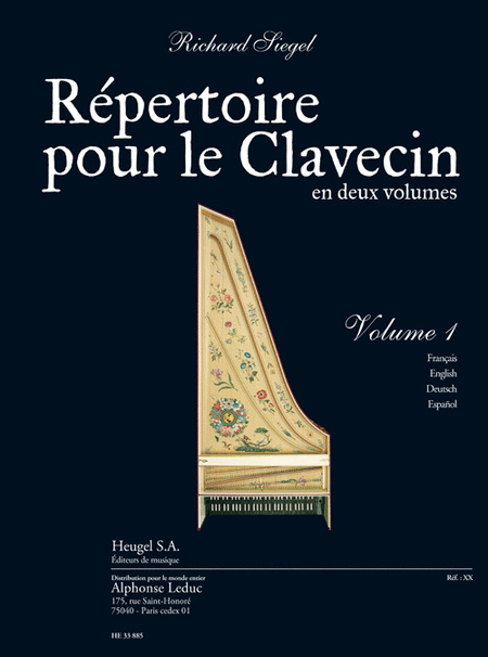 Répertoire pour le clavecin volume 1[5e-6e]