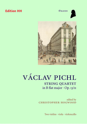 Book cover for String quartet in B-flat major, Op.13/ii