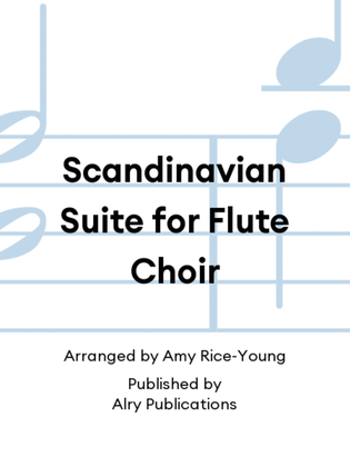 Book cover for Scandinavian Suite for Flute Choir