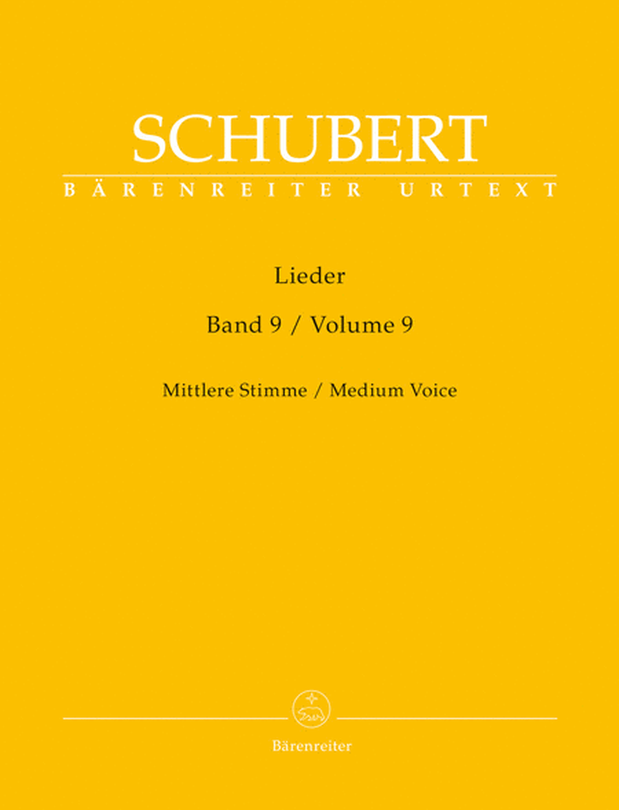 Lieder Volume 9