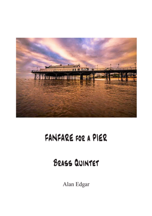 Book cover for FANFARE for a PIER Brass Quintet