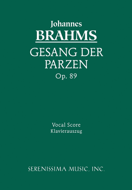 Gesang der Parzen, Op. 89