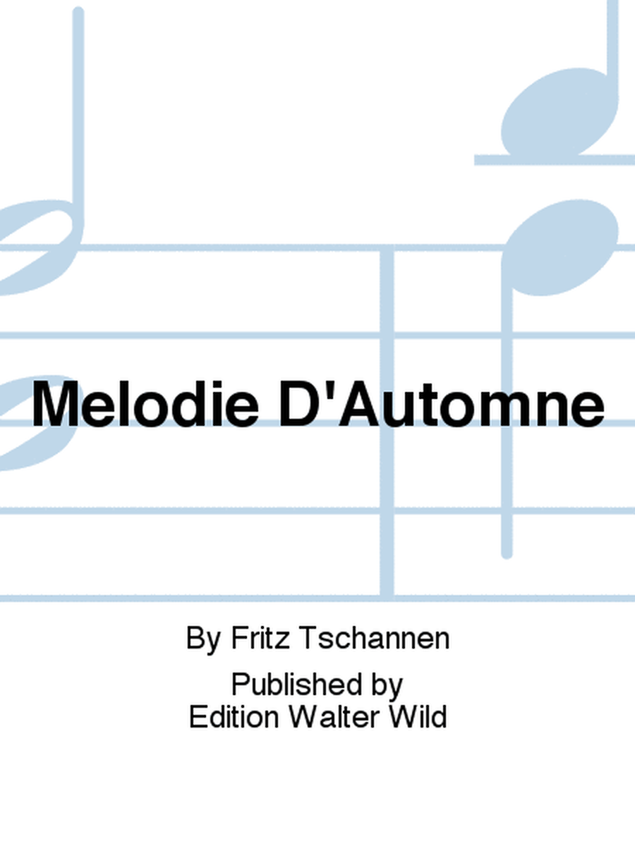 Melodie D'Automne