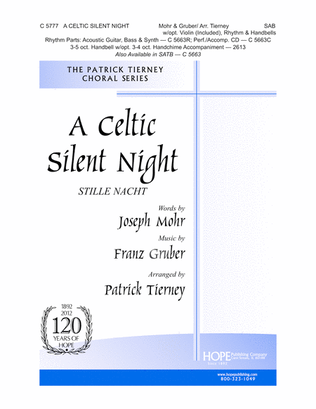 Book cover for A Celtic Silent Night